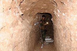 Phát hiện cung điện cổ nguyên vẹn từ đường hầm IS đào ở Mosul